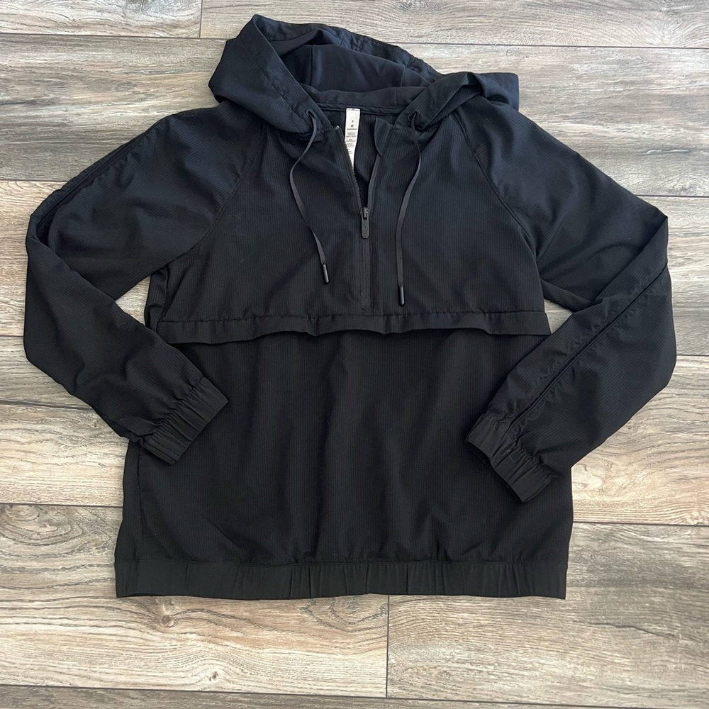 lululemon pullover quarter zip windbreaker !